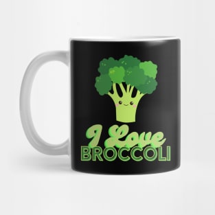 I Love Broccoli Mug